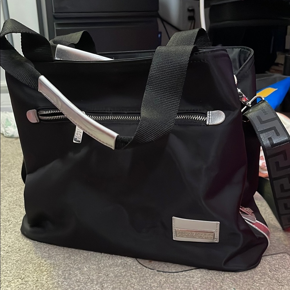 Versace Parfums Canvas Tote Bag NWOT - Black